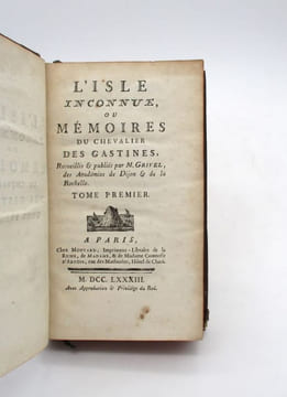 L'Île inconnue ou Mémoires du chevalier de Gastines. GRIVEL (Guillaume) 