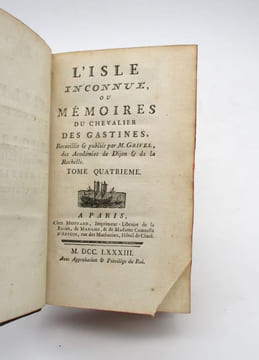 L'Île inconnue ou Mémoires du chevalier de Gastines. GRIVEL (Guillaume) 