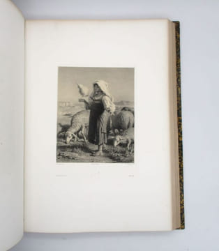 Les Artistes anciens et modernes : 4 volumes de la première année. BARON (H.); FRANÇAIS (L.); LE ROUX (Eug.); MOUILLERON (A.); NANTEUIL (C.)