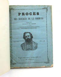 Procès des insurgés de la Commune illustré du portraits des accusés