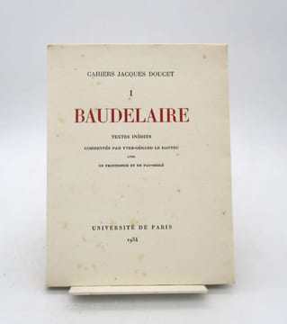 Baudelaire - Textes inédits. BAUDELAIRE (Charles)