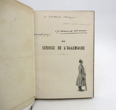 Au service de l'Allemagne - Les Bastions de l'Est. BARRÈS (Maurice)