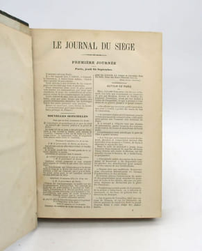 Journal du Siège de Paris. undefined