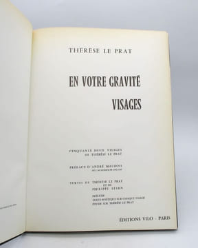 En votre gravité - Visages. LE PRAT (Thérèse)