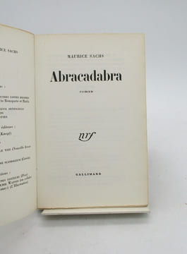 Abracadabra. SACHS (Maurice)