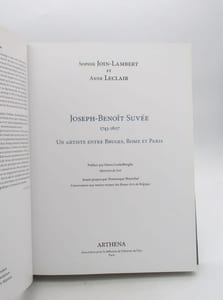 Joseph-Benoît Suvée 1743-1807 - Un artiste entre Bruges, Rome et Paris