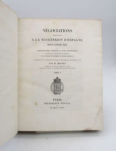 Négociations relatives à la succession d'Espagne sous Louis XIV