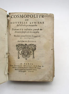 Cosmopolite ou Nouvelle lumière de la physique naturelle traitant de la constitution générale des éléments simples & composés [et] Traité du souffre, ...