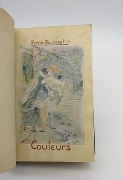 Couleurs : contes nouveaux suivis de Choses anciennes. GOURMONT (Rémy de)