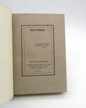 Olivier. LATOUCHE (Henri de)