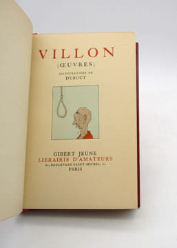 Villon (Oeuvres). VILLON (Jacques); DUBOUT