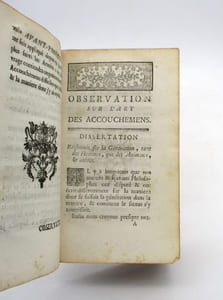 Observations sur l'art des accouchements