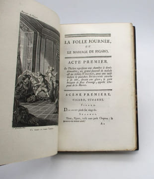 La Folle Journée ou le Mariage de Figaro. BEAUMARCHAIS (Pierre-Augustin Caron de)