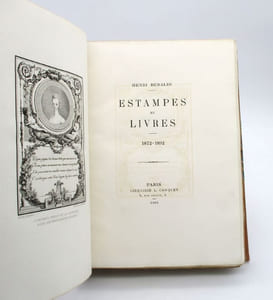 Estampes et Livres 1872-1892