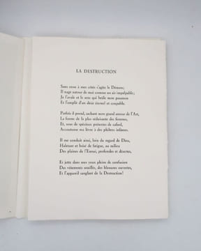 Les Fleurs du mal. BAUDELAIRE (Charles); AUTHOUART (Daniel)
