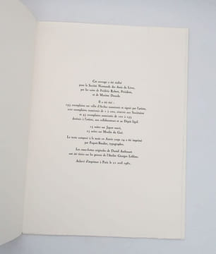 Les Fleurs du mal. BAUDELAIRE (Charles); AUTHOUART (Daniel)