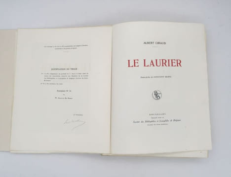 Le Laurier. GIRAUD (Albert)