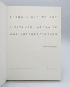 L'Estampe japonaise : une interprétation