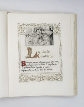 La Vieille Courtisane. DU BELLAY (Joachim); COURBOULEIX (Léon)