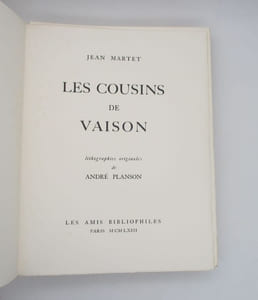 Les Cousins de Vaison