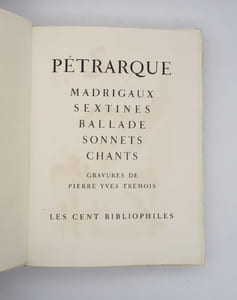 Madrigaux - Sextines - Ballade - Sonnets - Chants