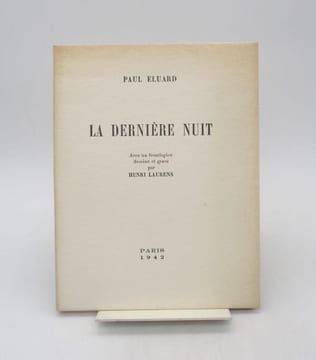 La Dernière Nuit. ÉLUARD (Paul); LAURENS (Henri)