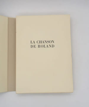 La Chanson de Roland. undefined