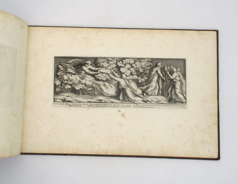 Album des Médicis : ensemble de 4 suites de gravures par des artistes italiens. RAPHAËL; BARTOLI (Pietro Sante); CARAVAGE (Polydore de); CHERUBINO ...