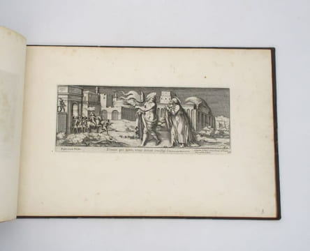 Album des Médicis : ensemble de 4 suites de gravures par des artistes italiens. RAPHAËL; BARTOLI (Pietro Sante); CARAVAGE (Polydore de); CHERUBINO ...