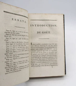 Recherche philosophique sur l'origine de nos idées du sublime et du beau. BURKE (Edmund)