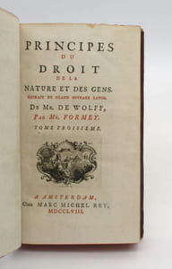 Principes du droit de la nature et des gens