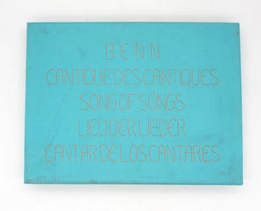 Cantiques des cantiques - Song of the songs - Lied der lieder - Cantar de los cantares