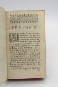Nouvelles lettres de Mr Pierre Bayle. BAYLE (Pierre)