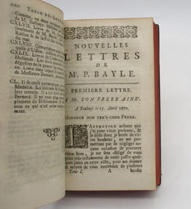 Nouvelles lettres de Mr Pierre Bayle