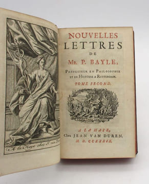 Nouvelles lettres de Mr Pierre Bayle. BAYLE (Pierre)