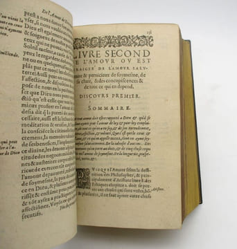 Trois livres du saint amour de Dieu et du pernicieux amour de la Chair, & du Monde. CRESPET (Pierre)