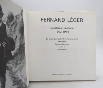 Fernand Léger : Catalogue raisonné de l'oeuvre peint 1903-1919