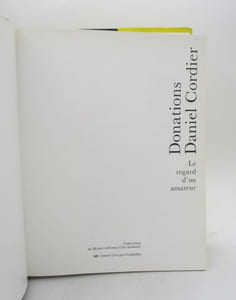 Donations Daniel Cordier - Le Regard d'un amateur