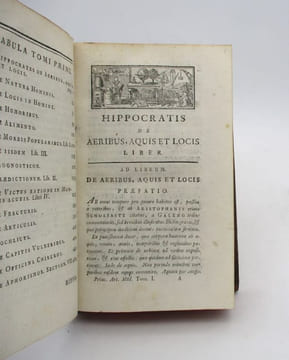 Artis Medicae Principes : 4 premiers tomes seuls. [HIPPOCRATE]