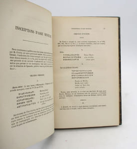 Inscriptions d'Asie mineure et de Syrie [suivi de:] Mélanges d'épigraphie grecque [suivi de:] Un ancien texte de loi de la Crète