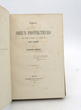 Essai sur les dieux protecteurs des héros grecs et troyens dans l'Illiade [suivi de :] De fabulis Arcadiae antiquissimis Disseruit tabulamque addidit. ...
