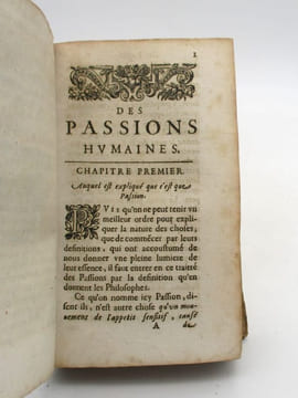 Tableau des passions humaines, de leurs causes, et de leurs effets. COEFFETEAU (Nicolas)