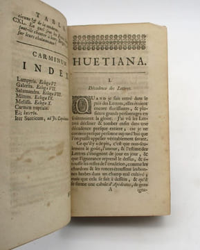 Huetiana ou Pensées diverses de M. Huet. HUET (Pierre-Daniel)