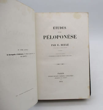Études sur le Péloponnèse. BEULÉ (E.)