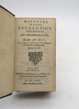 Histoire de la révolution des estats du grand mogol [suivi de:] Evenemens particulier, Ou ce qui s'est passé de plus considérable après la guerre ...
