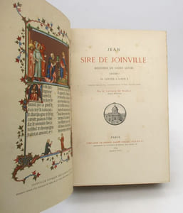 Histoire de Saint Louis : credo et lettre à Louis X
