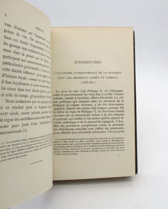 La Belgique au XVIIe siècle - Albert et Isabelle - Études d'Histoire Politique et Sociale