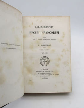 Chronographia regum Francorum. [CHRONIQUE LATINE DE BERNE]
