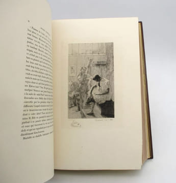 Affaire Clémenceau - Mémoire de l'accusé [suivi de :] Affaire Clémenceau - Eaux-fortes originales par Albert Besnard. DUMAS (Alexandre, fils)