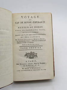 Voyage au Cap de Bonne-Espérance et autour du monde avec le capitaine Cook, et principalement dans le pays des hottentots et des caffres